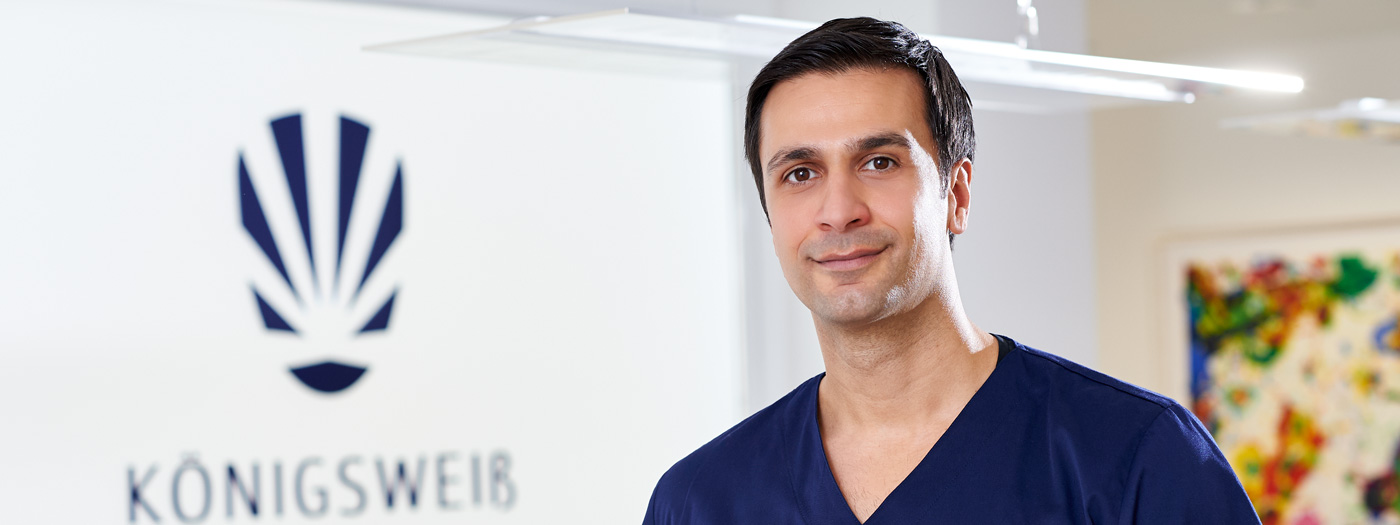 Zahnarzt Dr. med. dent. Mehdi Fereidouni bei Königsweiß Zahnärzte in München